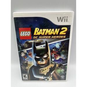 LEGO Batman 2: DC Super Heroes (Nintendo Wii, 2012) Tested